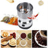 Generic 300W Electric Coffee Spice Grinder, Stainless Steel, Quad Blade, Portable, 300ml Capacity- Have Scrtches- Damage Box - Safqqa Egypt