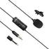 Boya by-M1 PRO Professional Lavalier Lapel Microphone Noise Reduction Omnidirectional Mic with Clip for YouTube Interview Broadcast Content Creation Compatible for Smartphone&DSLR Camera (6M)