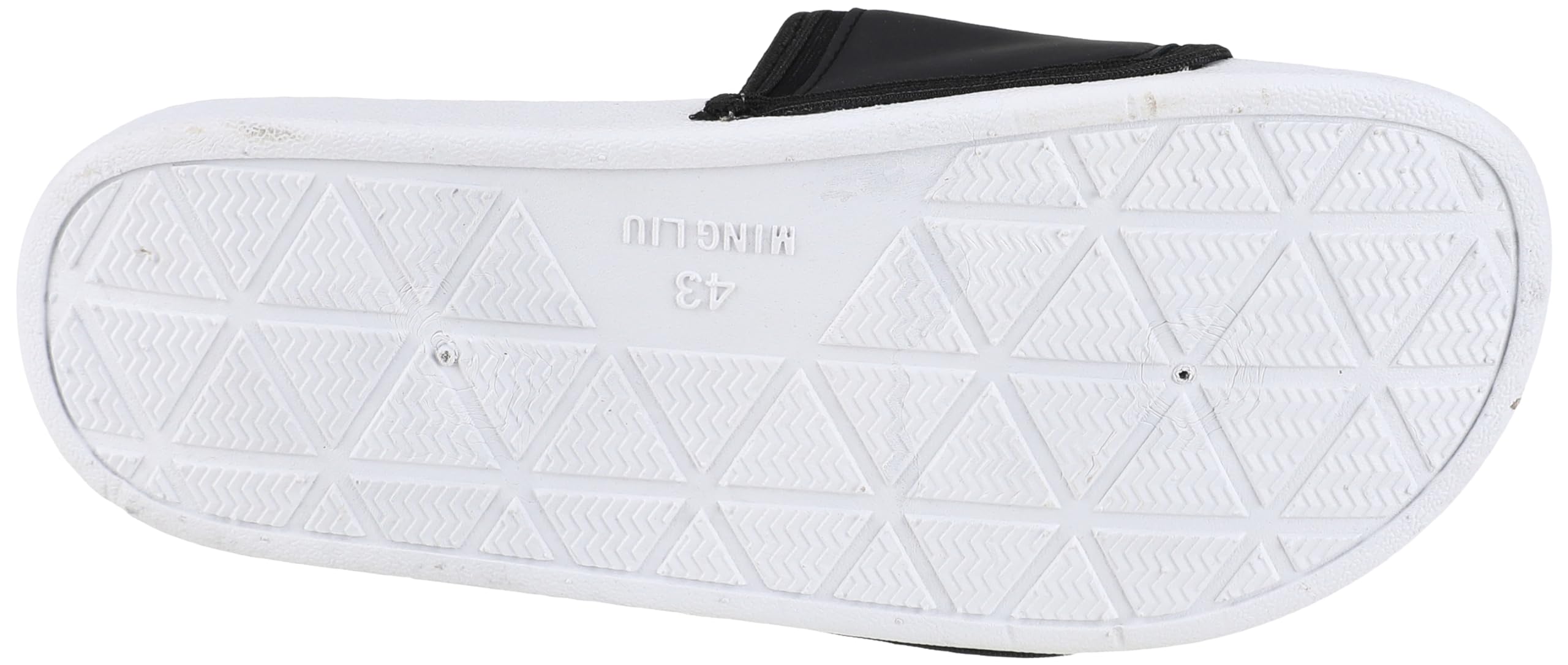 OX Rubber Black Slides OX1086 For Men