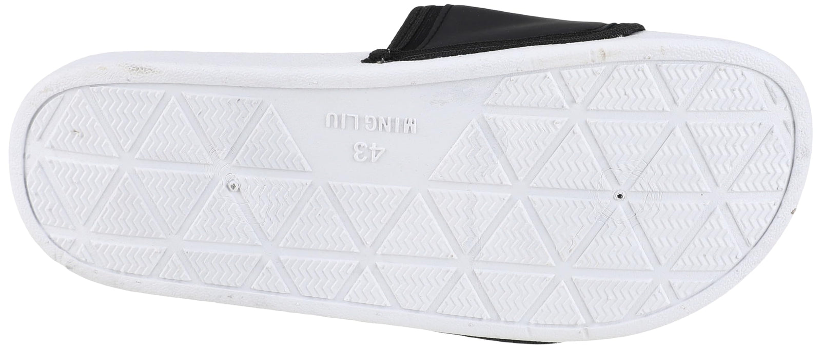 OX Rubber Black Slides OX1086 For Men
