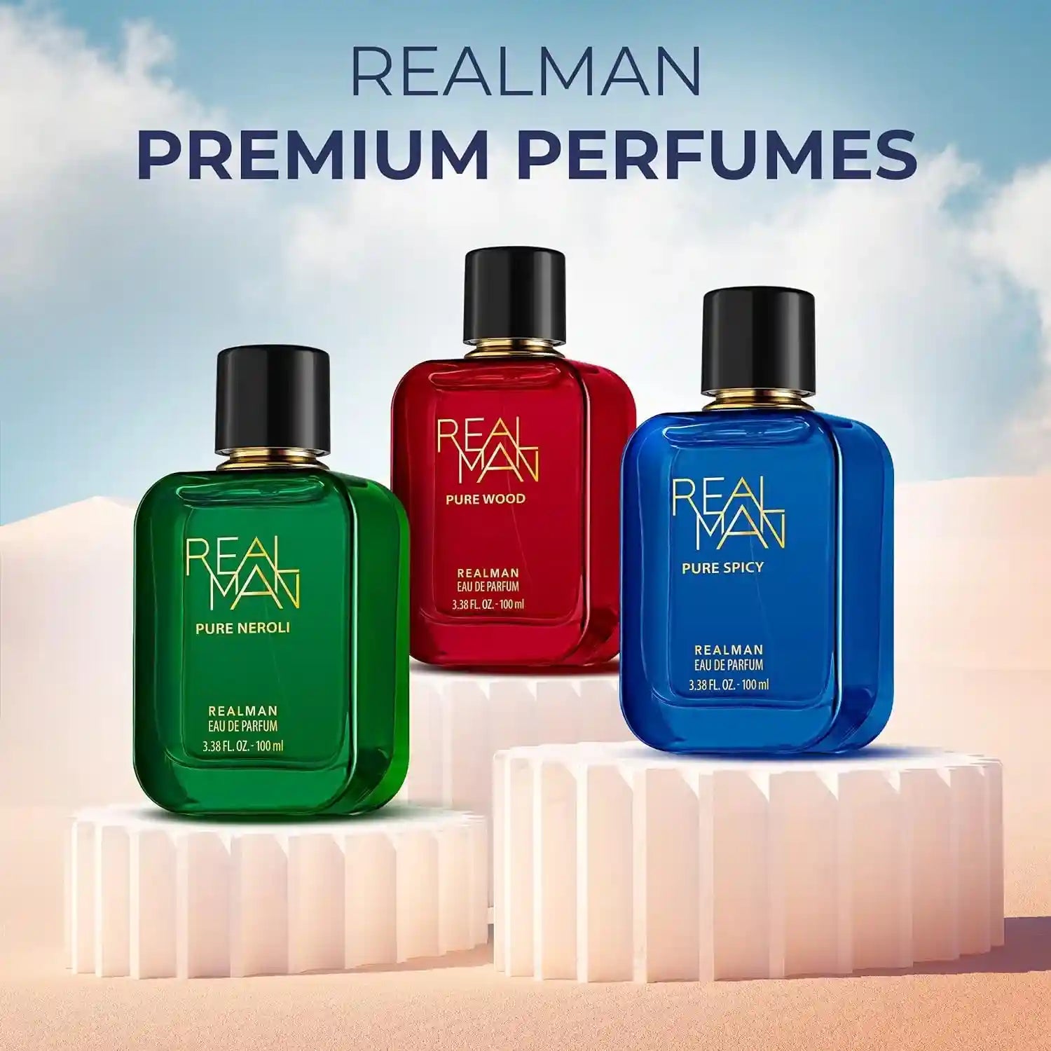 عطر رائحة الرجل الحقيقي بيور أكوا، 100 مل
