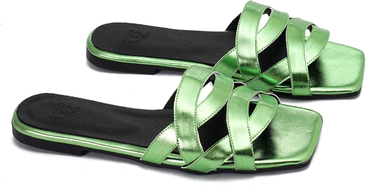 TGS womens Double Loop Slipper Flat Sandal – Safqqa Egypt