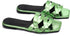 TGS womens Double Loop Slipper Flat Sandal