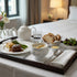 Restaurantware Porcelain Bowls – 9-Piece Set with Lion Head Design