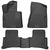 Husky Liners Weatherbeater | Fits 2019-2021 Hyundai Tucson, Fits 2017-2022 Kia Sportage, Front & 2nd Row Liners - Black, 3 pc. | 99891