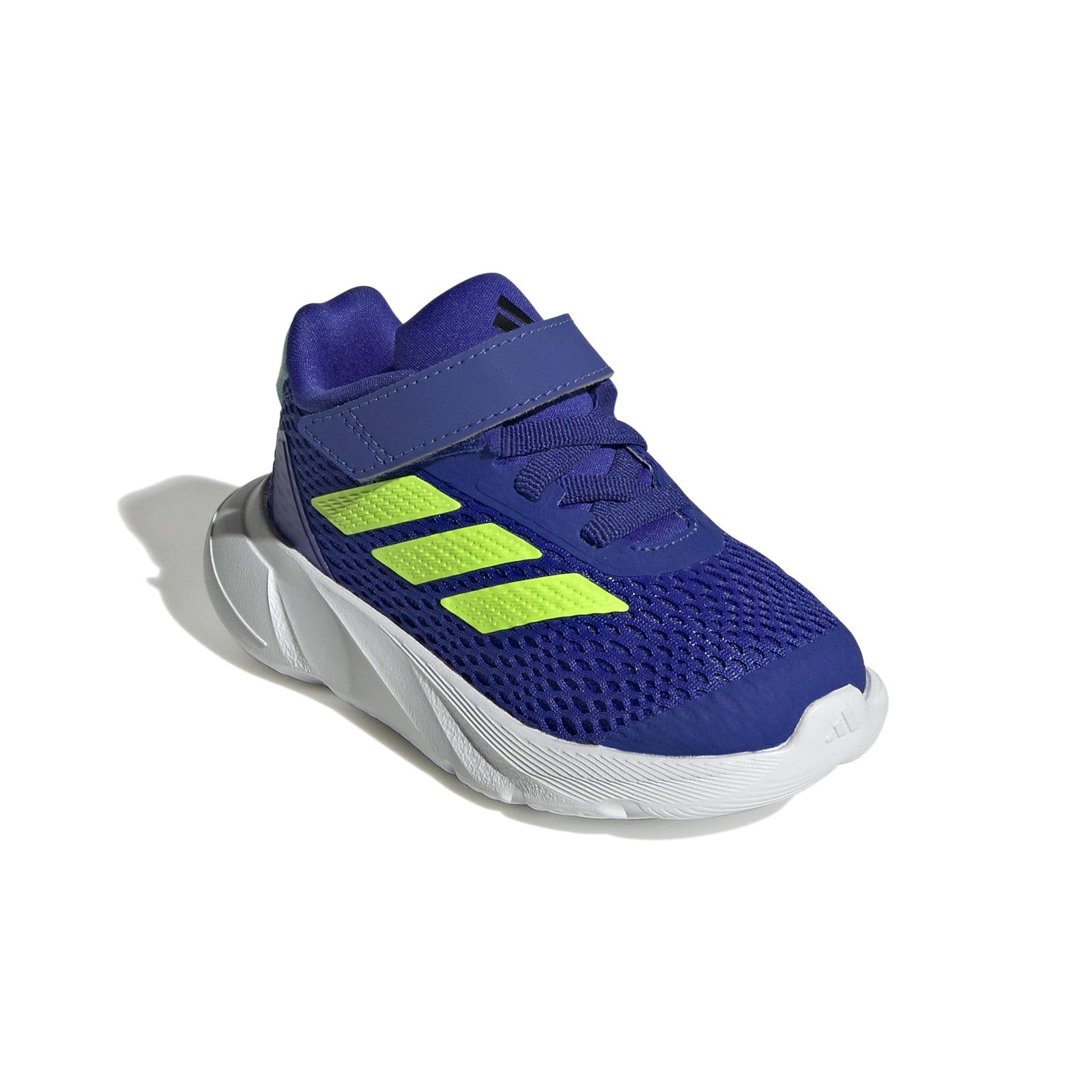 adidas Tensaurus Faux Leather Pull-Tab Side-Stripe Lace-Up Running Sneakers for Boys - No Box
