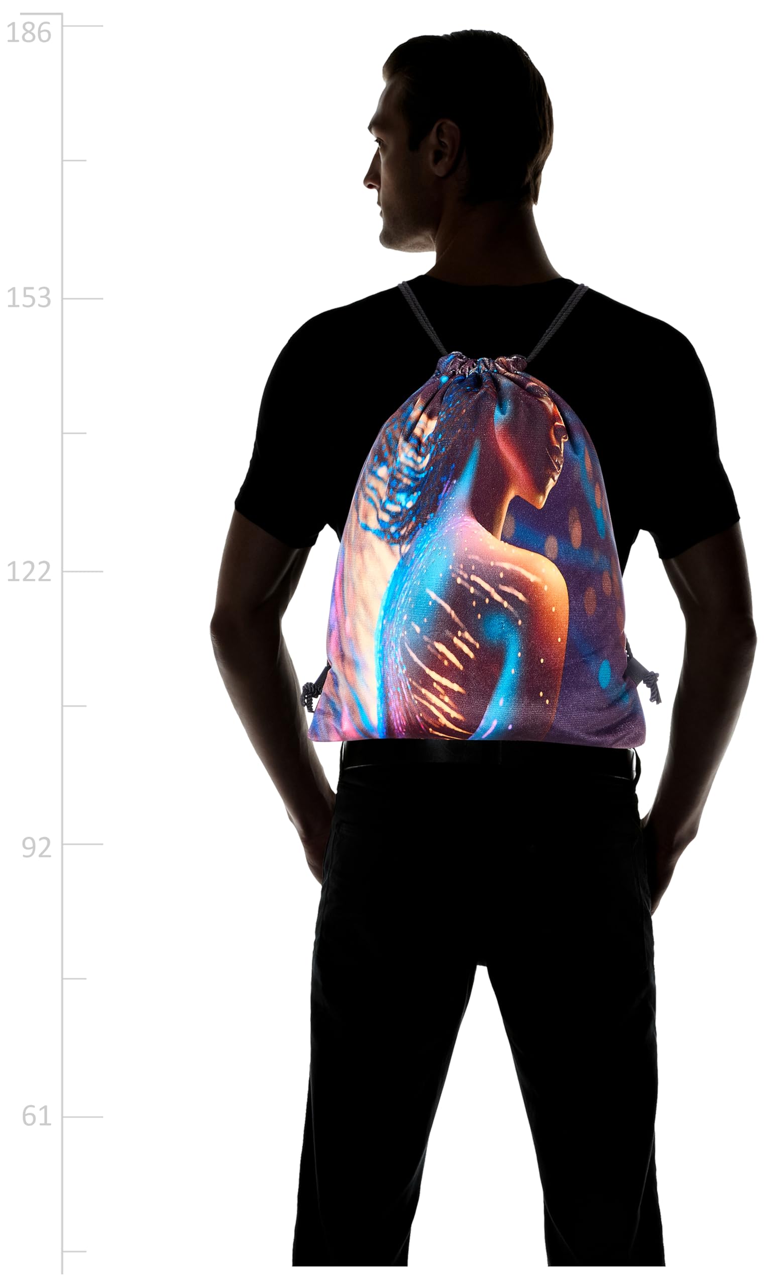 TAT DRAWSTRING BAG - 850, MultiColor, Large