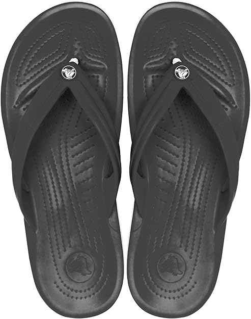 Crocs Men Slipper Black Lightweight Comfort