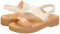 Zaxy Back Flatform Sandal – Nude Rubber Flip Flop for Women - Safqqa