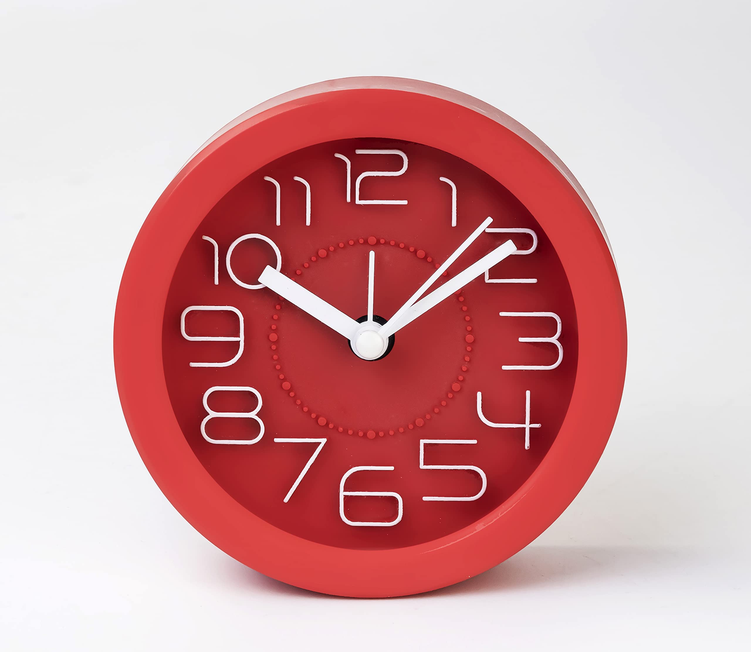 GOGO Round Analog Alarm Clock – 10.5 cm