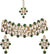Shining Diva Fashion Women Choker Kundan Necklace Set Green Antique Design