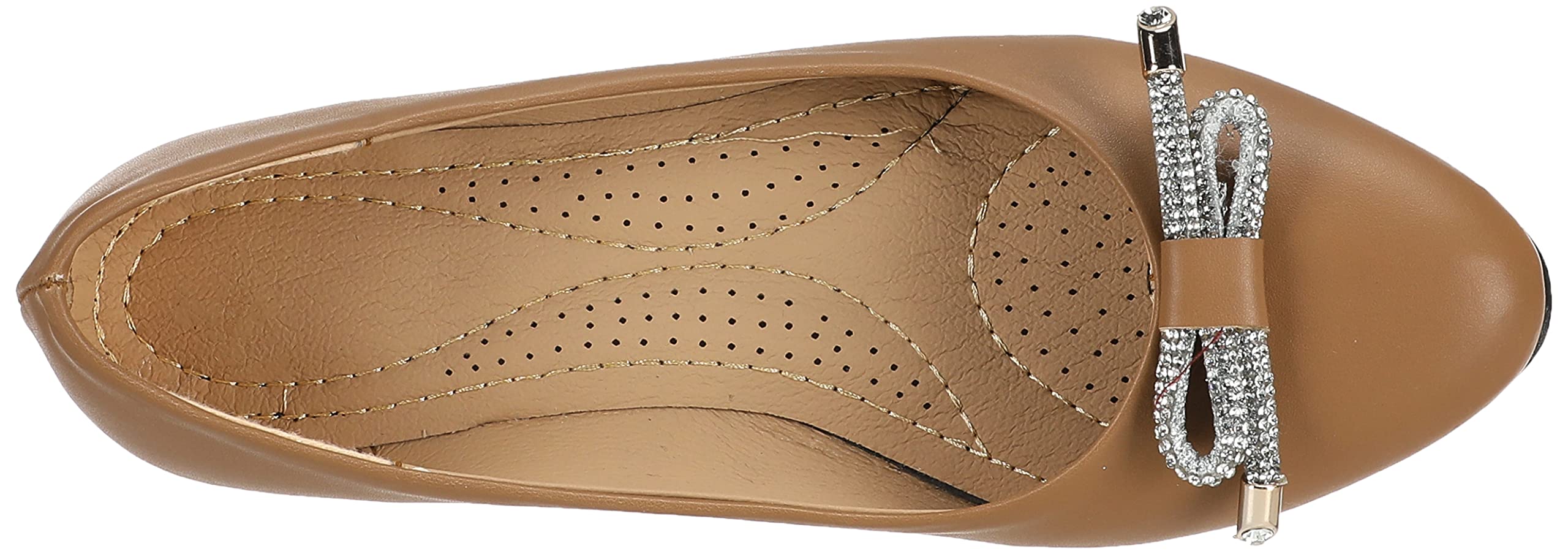 SWAY Shoes For Womens, Cafe , Cushioned footbed for all-day comfort – Safqqa Egypt