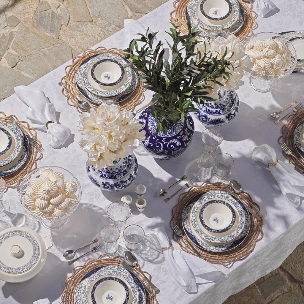 Schäfer Tılsım Lace 60-Piece Dinner Set