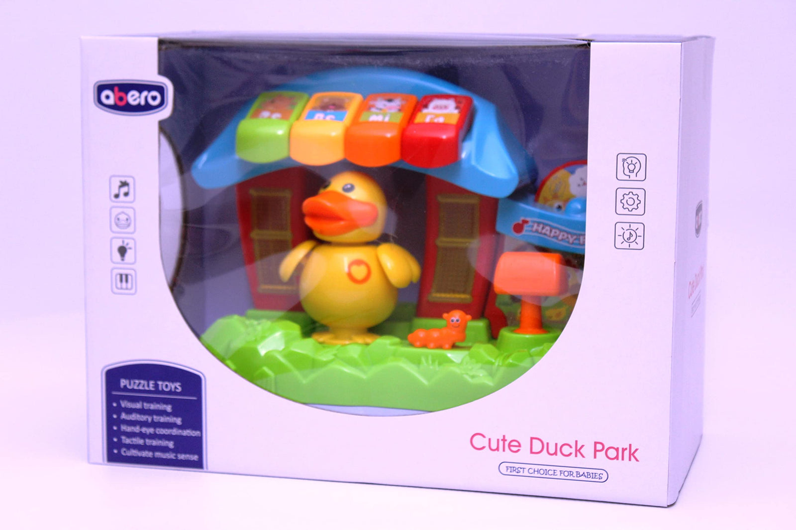 Cute duck park baby toys