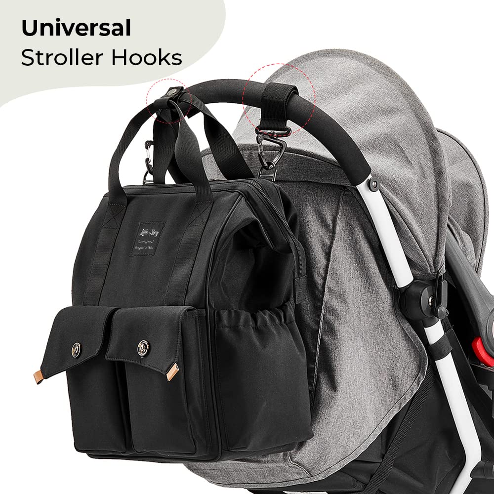 Teknum SLD Stroller Elite Diaper Bag Bundle,Includes a spacious and organized diaper bag