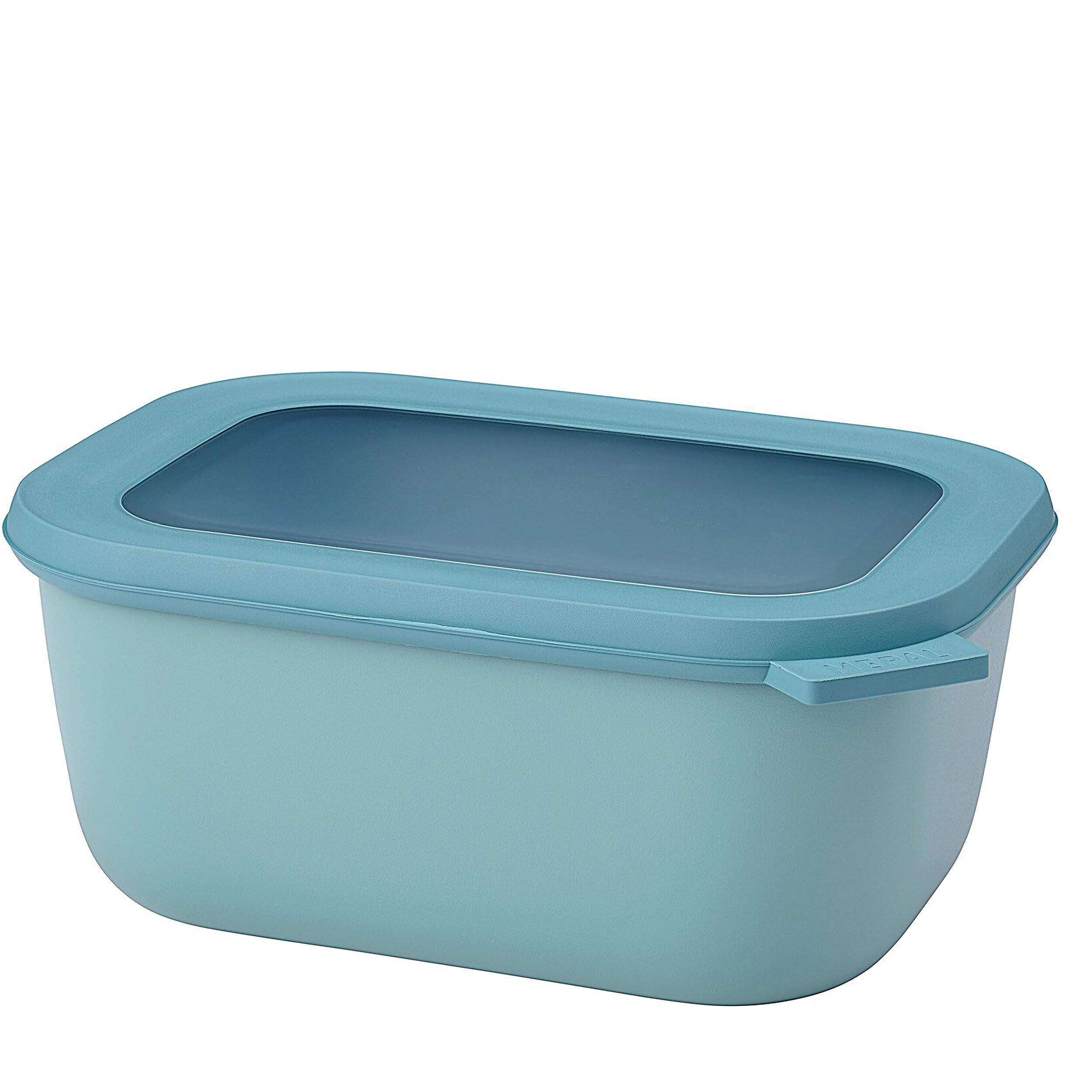 علبة متعددة الاستخدامات مستطيلة من ميبال بسعة 1500 مل، مصممة لتخزين الطعام وتقديمه بسهولة