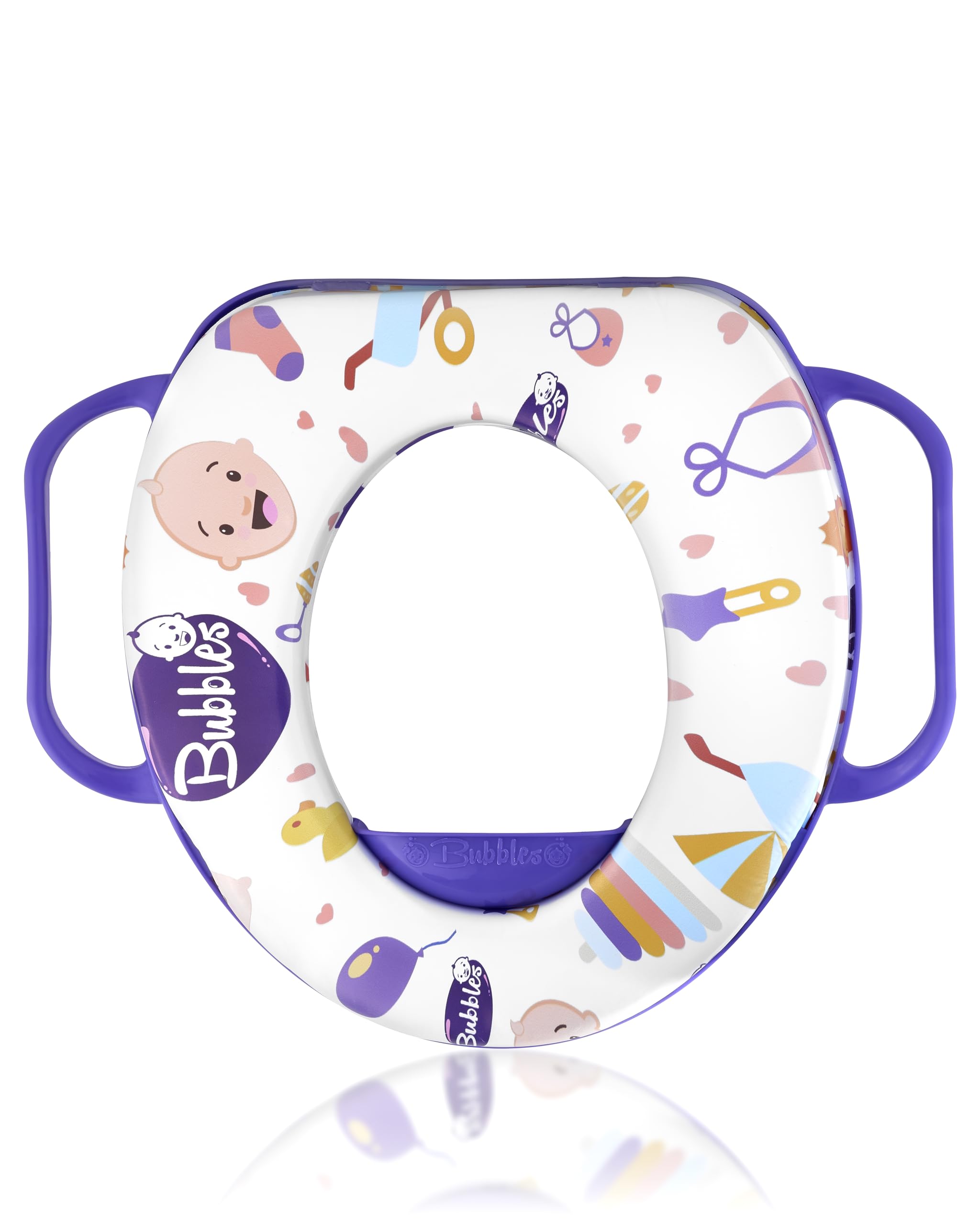 Bubbles baby toilet potty with hand for babies 18 Months and above