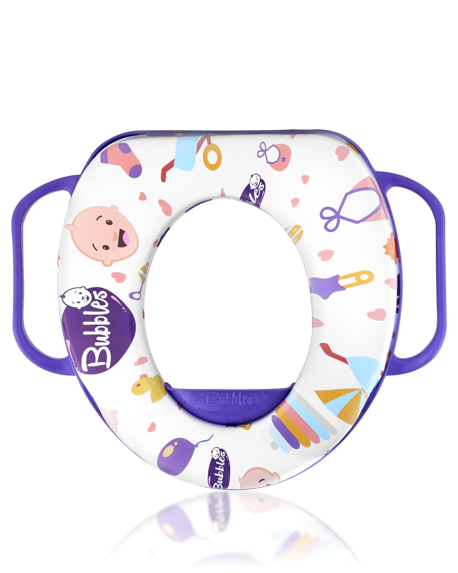Bubbles baby toilet potty with hand for babies 18 Months and above