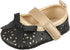 Mix & Max Two-Tone Faux Leather Velcro-Strap Bow-Detail Shoes for Girls