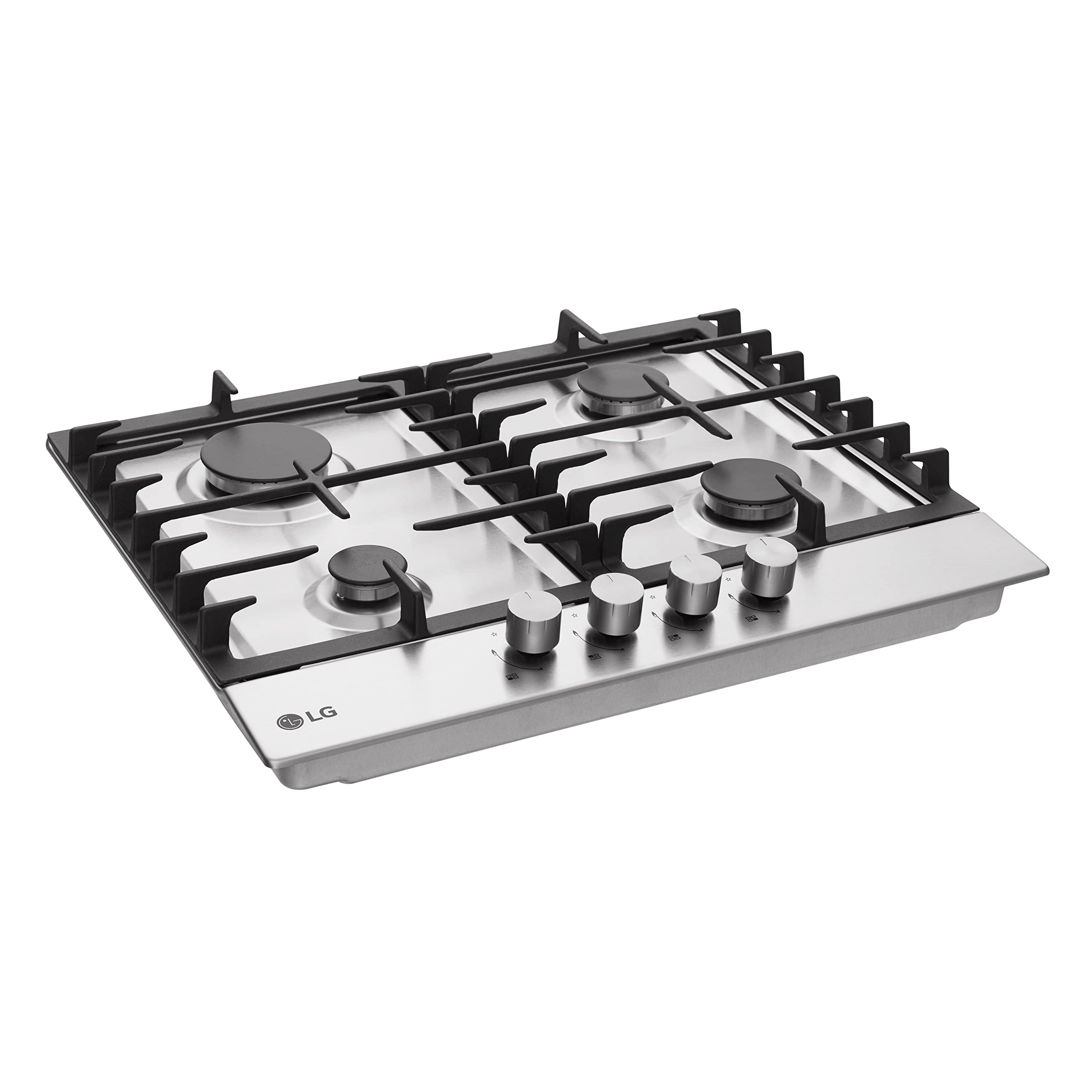   بوتجاز بلت- ان غاز من LG-مدمج يحتوي على 4 شعلات مع لوحة تحكم أمامية، مصمم للطهي بكفاءة ودقة