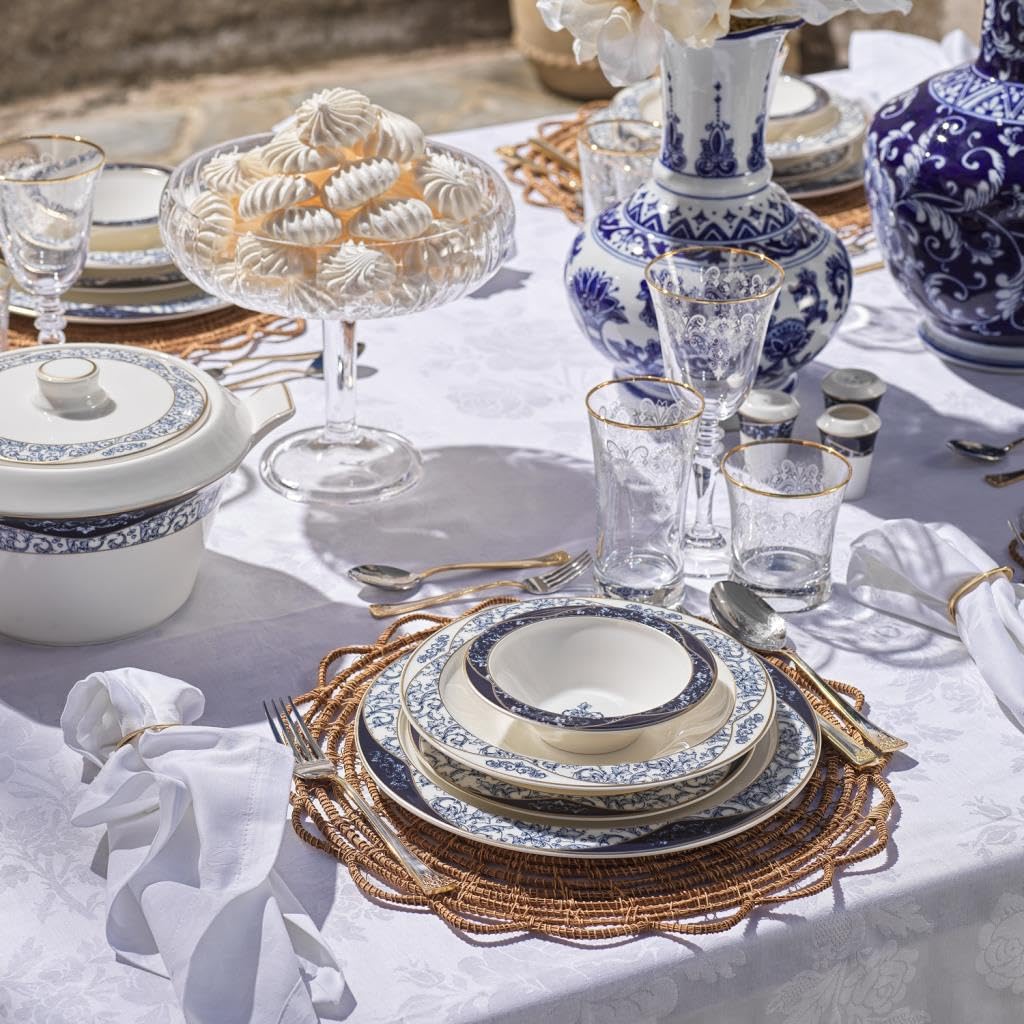 Schäfer Tılsım Lace 60-Piece Dinner Set