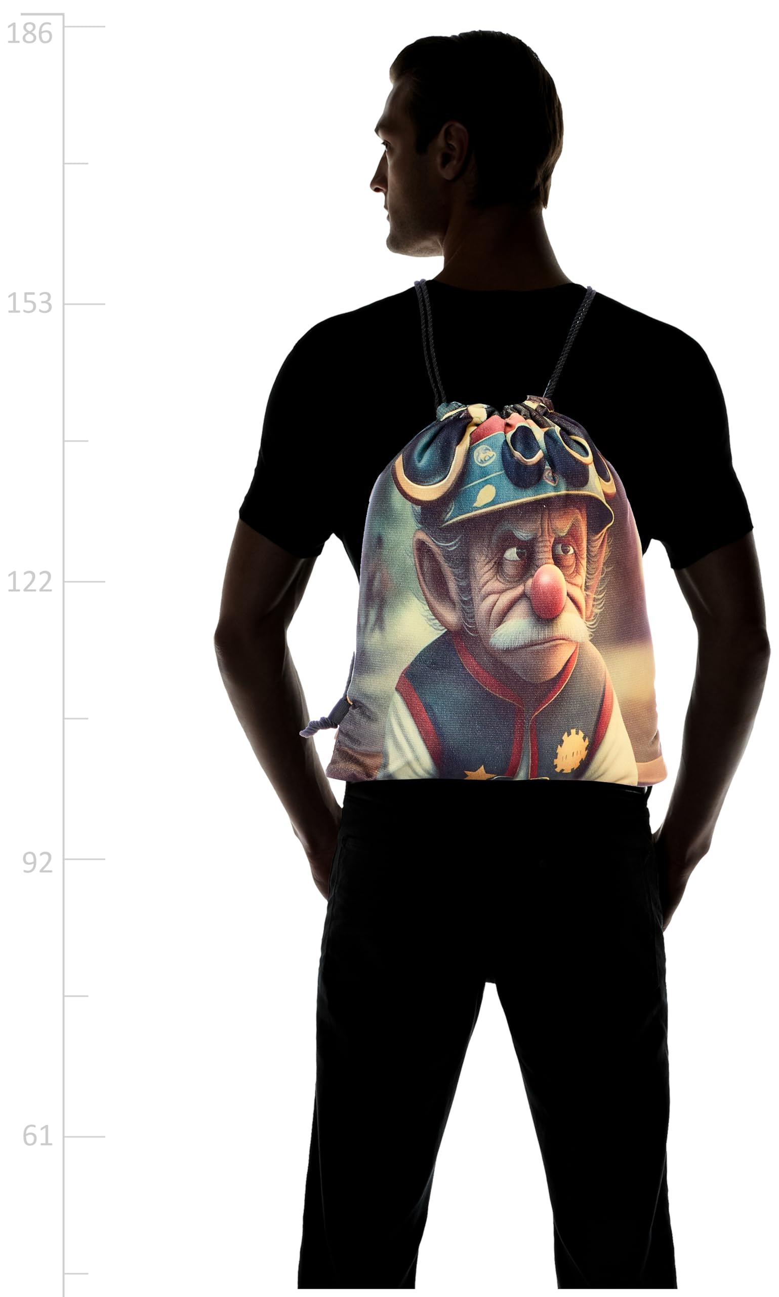 شنطة برباط من تات - 779، متعددة الالوان، مقاس كبير