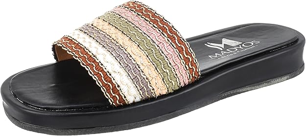 Madyos womens 701SB Flat Slipper - Safqqa Egypt