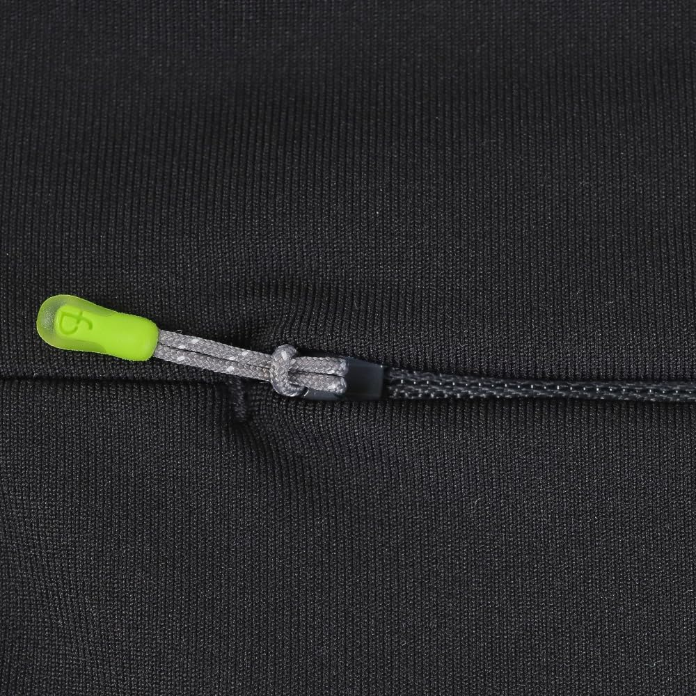 FlipBelt Black Zipper – Running & Workout Waist Belt