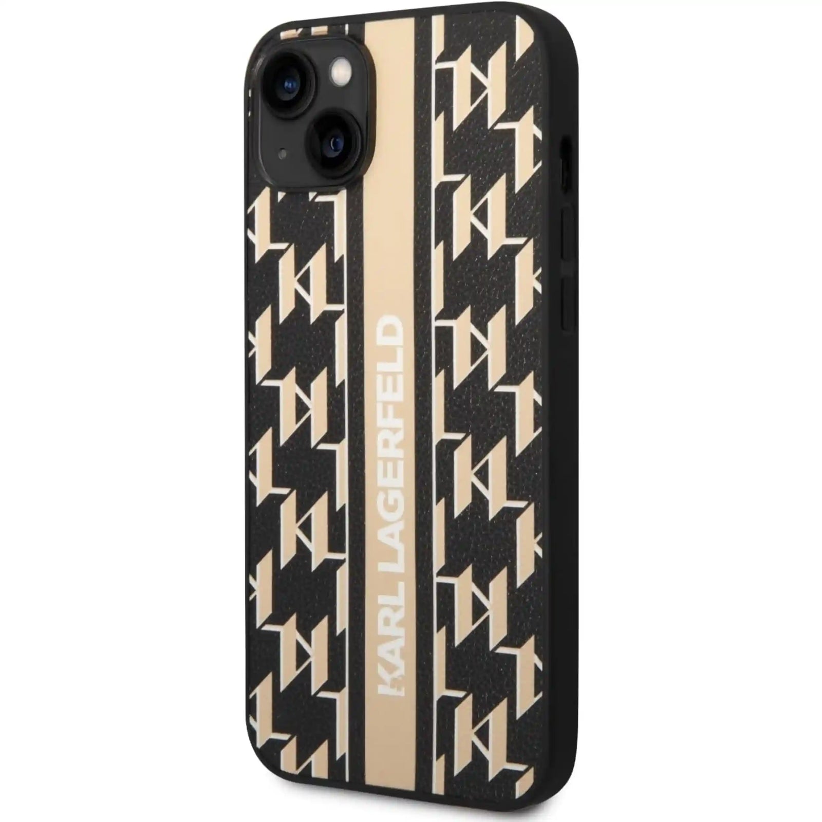 يوفر غطاء كارلKarl Lagerfeld لجهاز الآيفون 14 بلس (6.7 بوصة) حماية أنيقة وعملية في نفس الوقت. مصنوع من مواد عالية الجودة تحمي الجهاز من الخدوش والصدمات والاستخدام اليومي