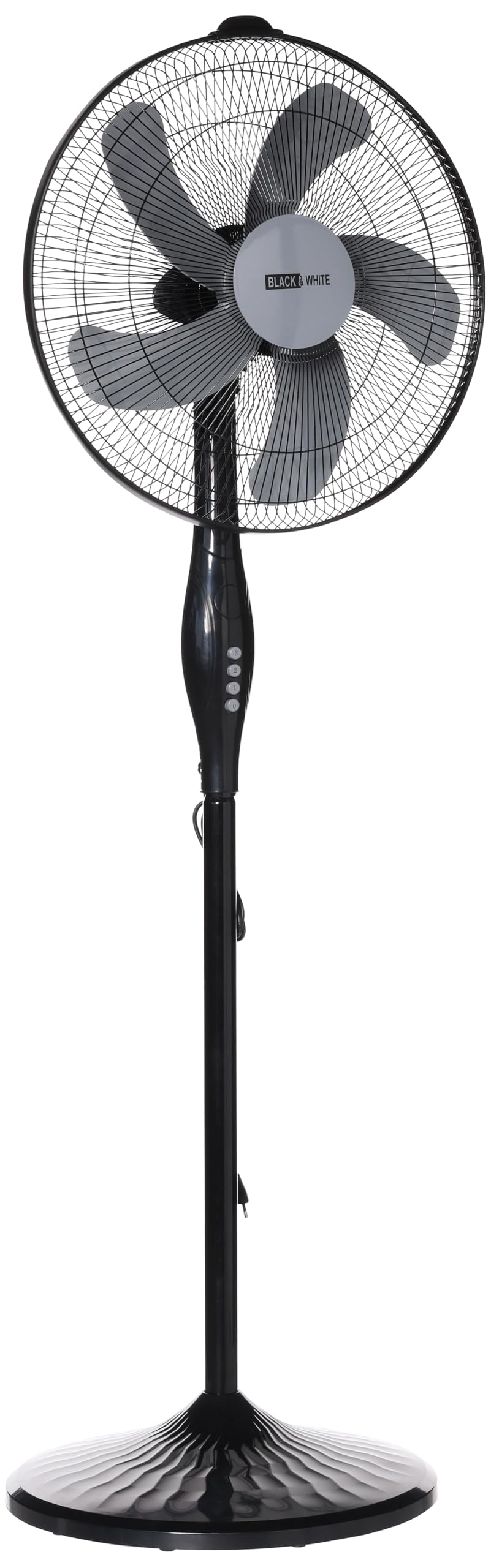 مروحة عمودية 46 سم مع ريموت كنترول من بلاك اند وايت