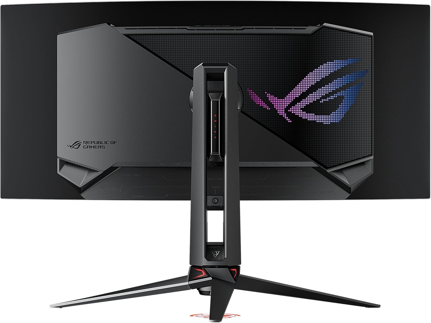 شاشة ألعاب من ماركة أسوس مقاس 34 بوصة منحنية بدقة UWQHD ومعدل تحديث 240Hz