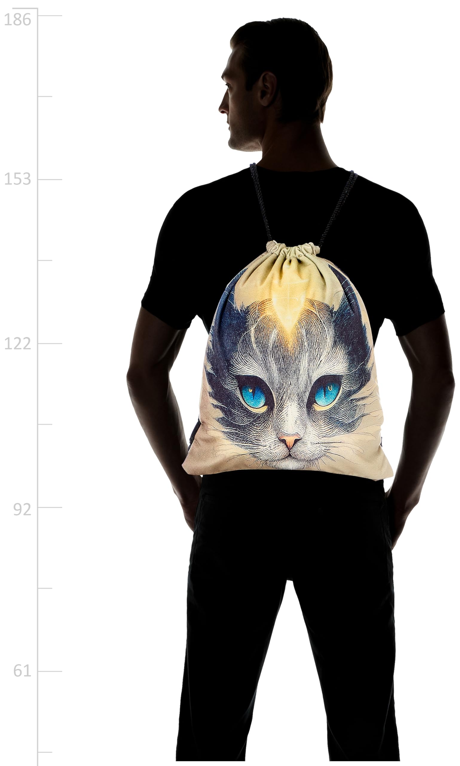 شنطة برباط للاطفال من تات، مقاس L، متعددة الالوان، مقاس 807