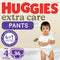 Huggies extra care pants - size 4, 9-14 kg, 36 diaper pants - made in europe