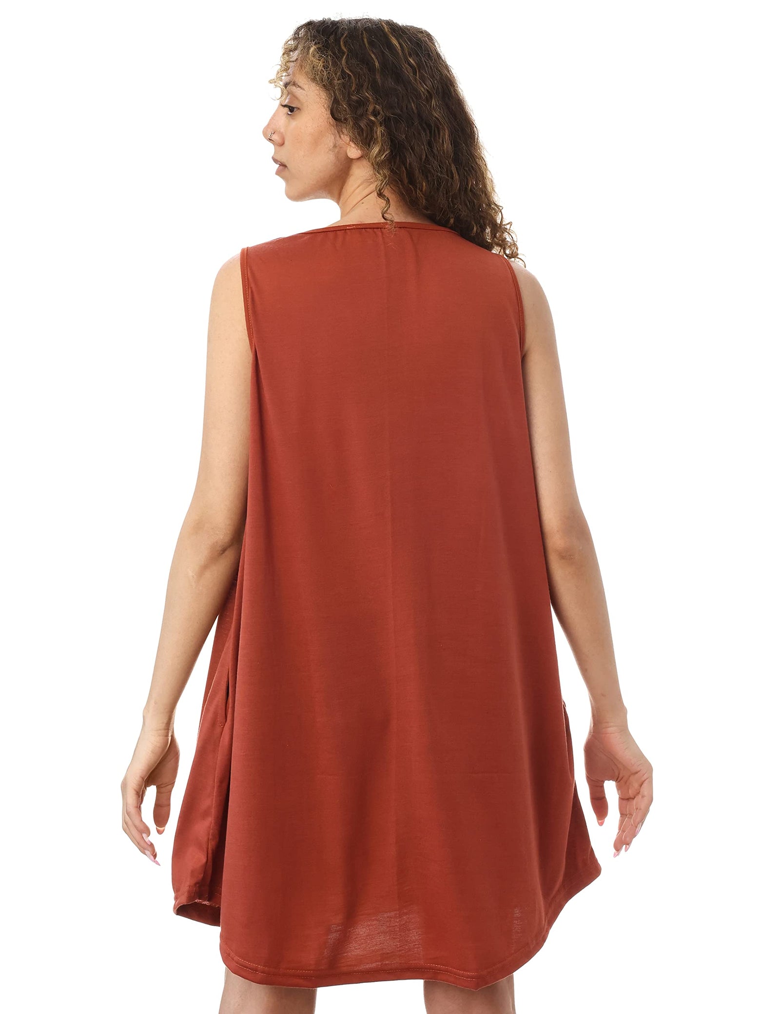JAMILA Women Women Sleevless Short Dress
