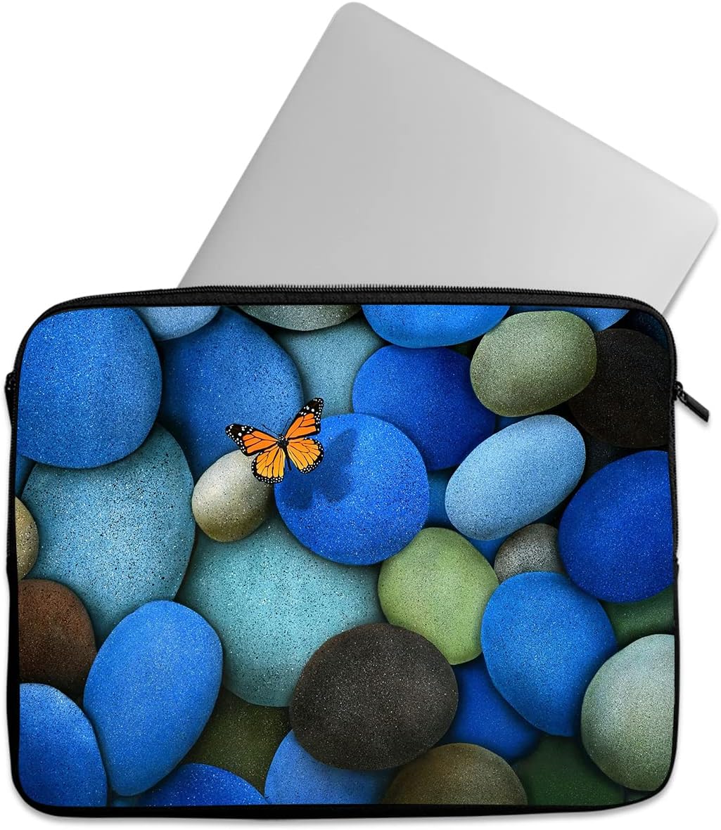 TAT Casual Printed Laptop Sleeve with Zipper for 15.6" 15" (171) Laptop