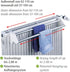 WENKO Standard Radiator Clothes Dryer – Aluminium, Extendable, Indoor & Outdoor, Portable