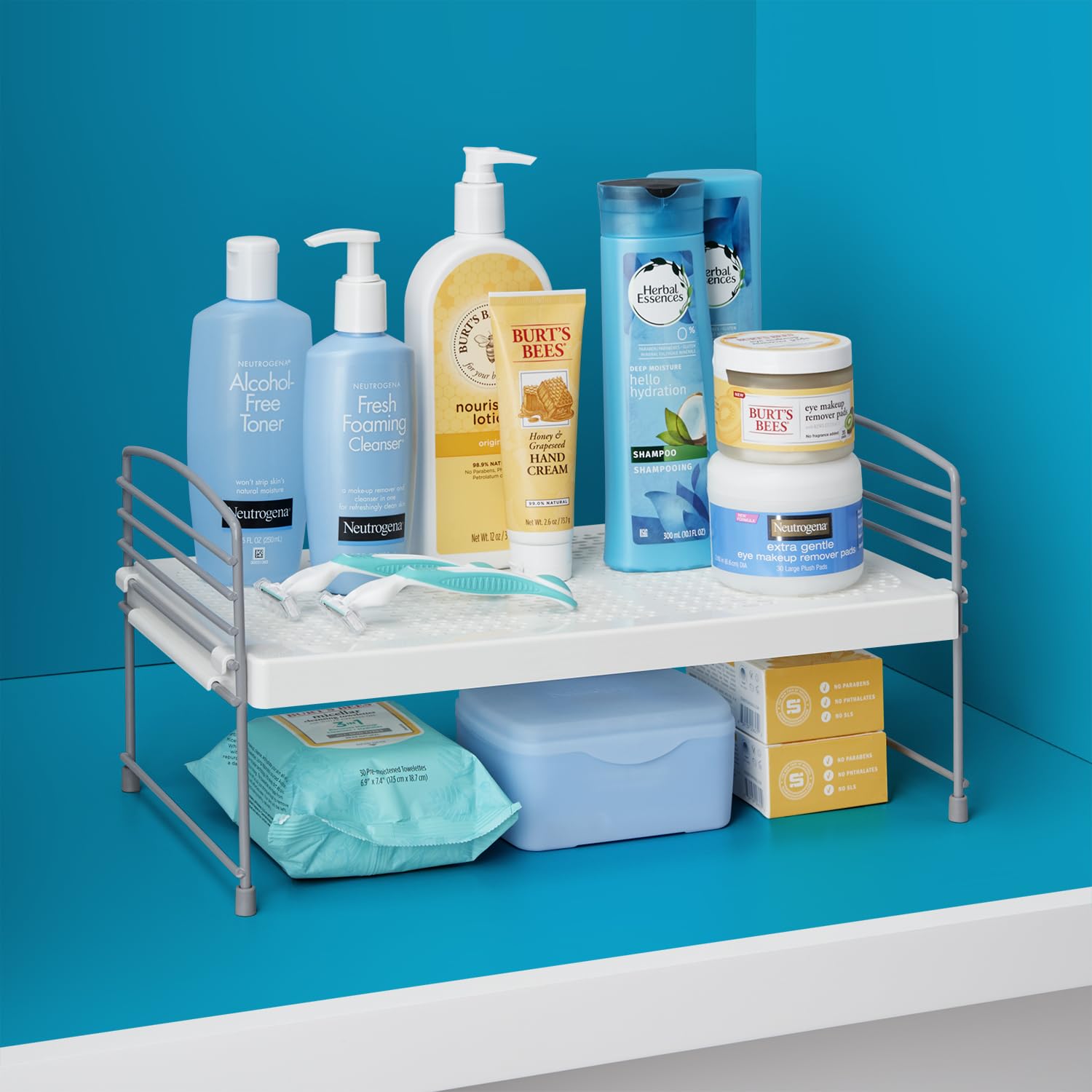 منظم رف قابل للتعديل من YouCopia للمطبخ