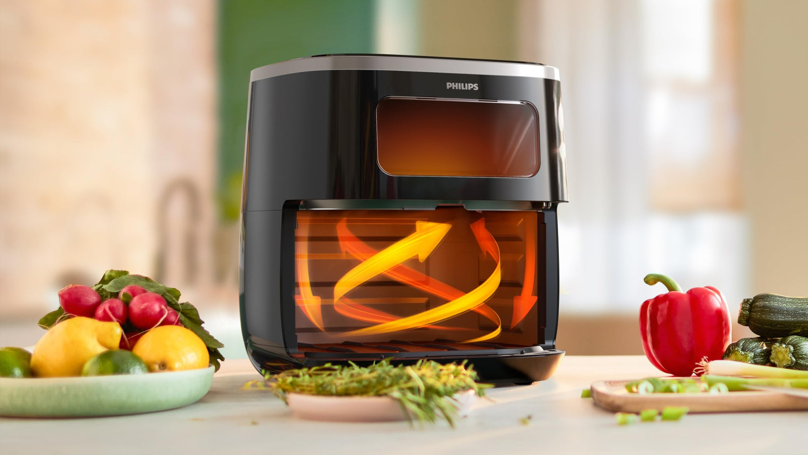 Philips Airfryer 3000 Series XL Digital Window HD9257/80 (Hairline scratches)