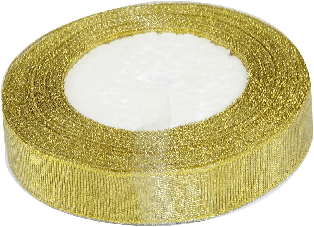 Golden Ribbon – Premium Decorative Ribbon – Safqqa Egypt