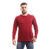 Offcliff Men’s Plain Long Sleeve Crew Neck Shirt