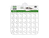 Snips clean and order flower sink mat white, multi-color, one size 044338 - Safqqa Egypt