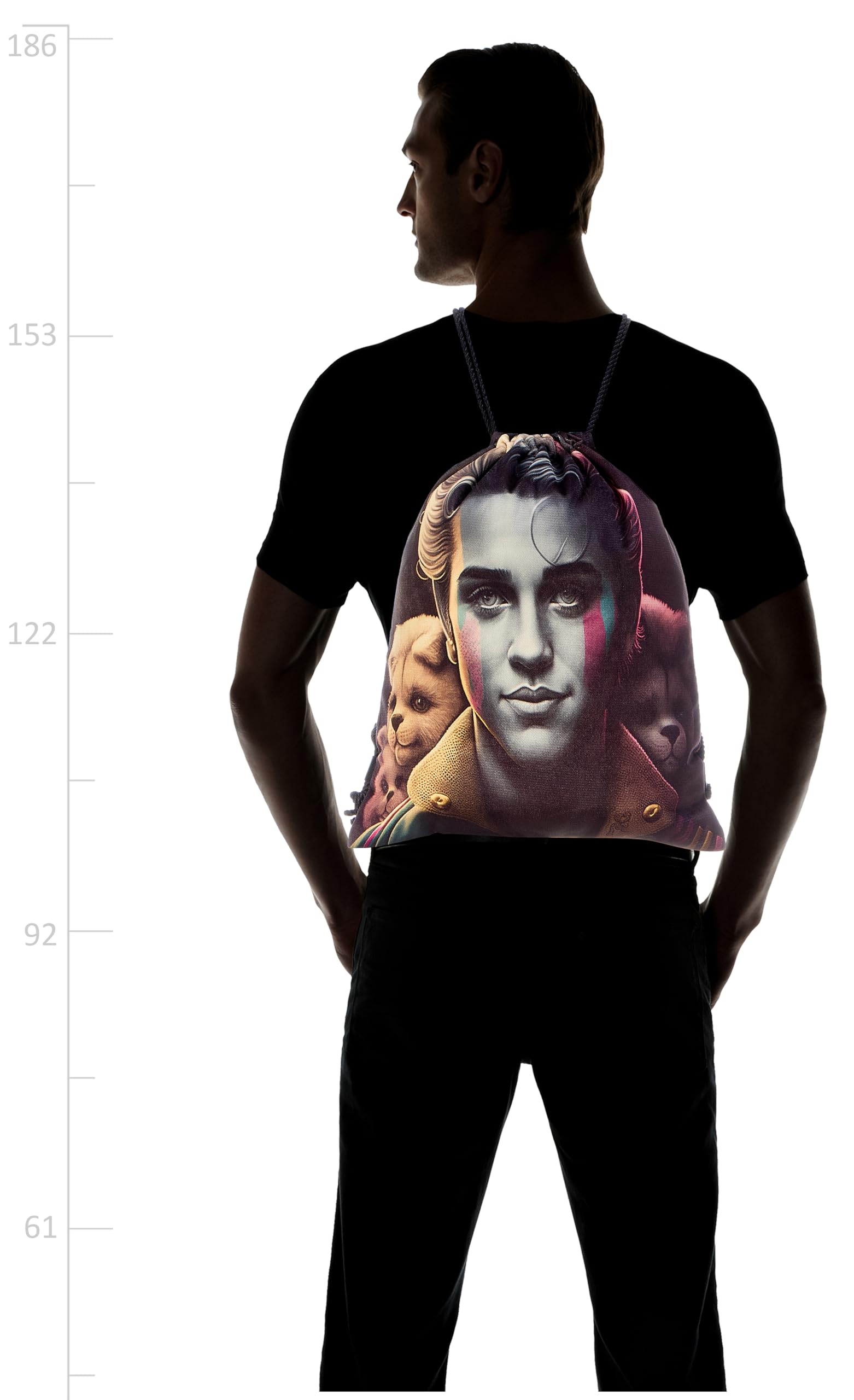 شنطة برباط من تات - 936، متعددة الالوان، مقاس كبير L