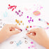Craftabelle - مجموعة إنشاء الأساور الرائعة - طقم صنع الأساور - 492 قطعة طقم مجوهرات مع خرز الكريستال واللؤلؤ