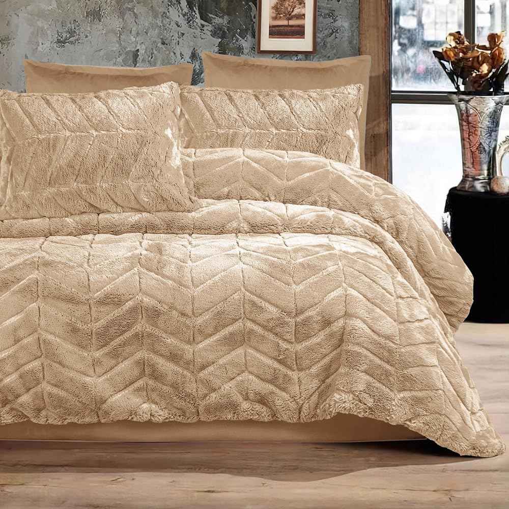 Double Face Comforter with 2 Pillowcases – Model Lala, 220×240 cm
