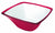 Omada SQUARE Acrylic Squared Bowl, 24.5 cm - Red