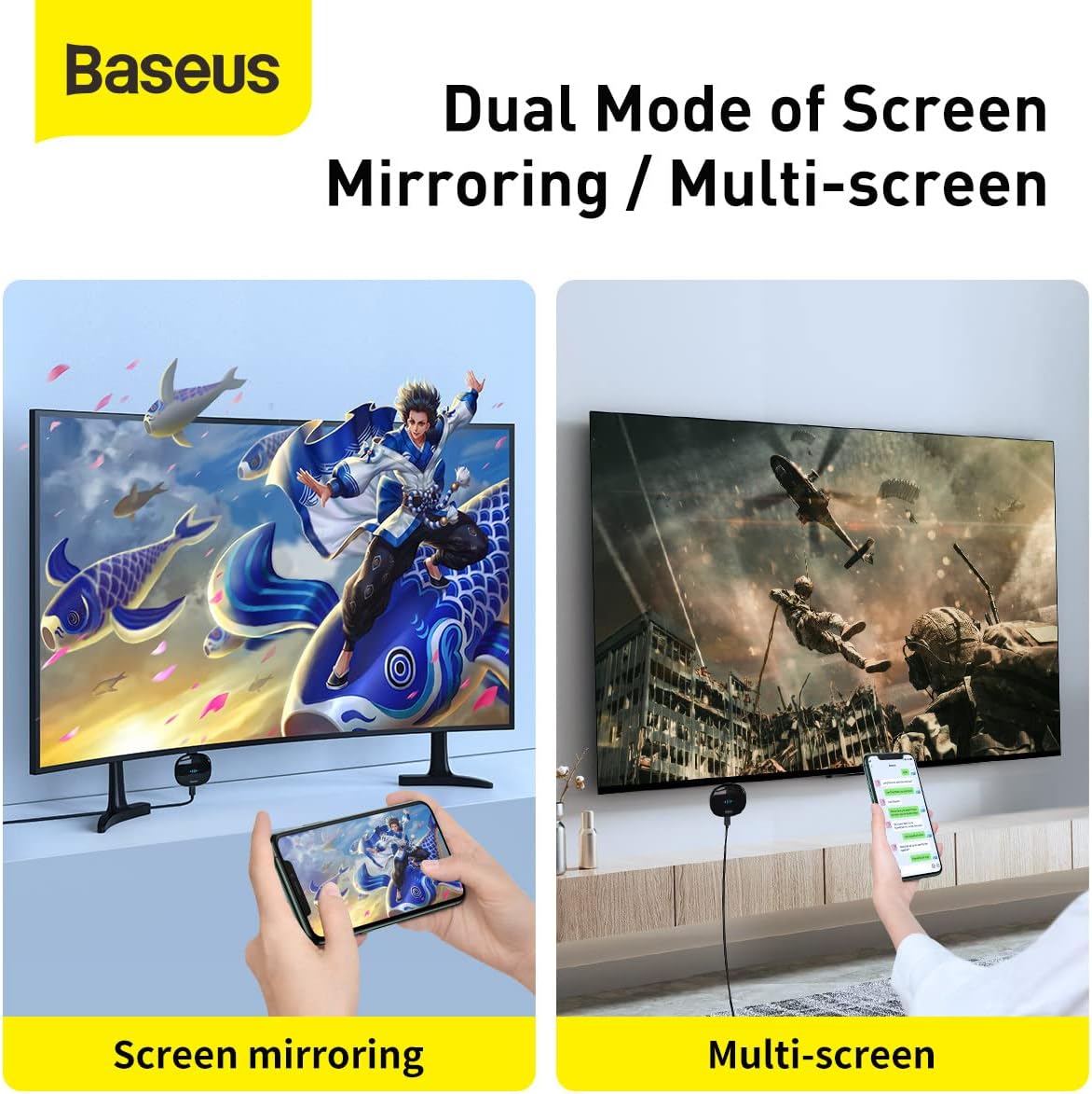 Baseus Mitoright Shimmer Wireless Display Adapter – 256GB – Safqqa Egypt