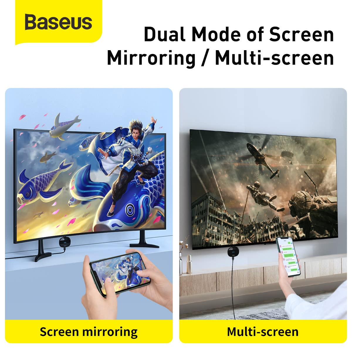 Baseus Mitoright Shimmer Wireless Display Adapter – 256GB