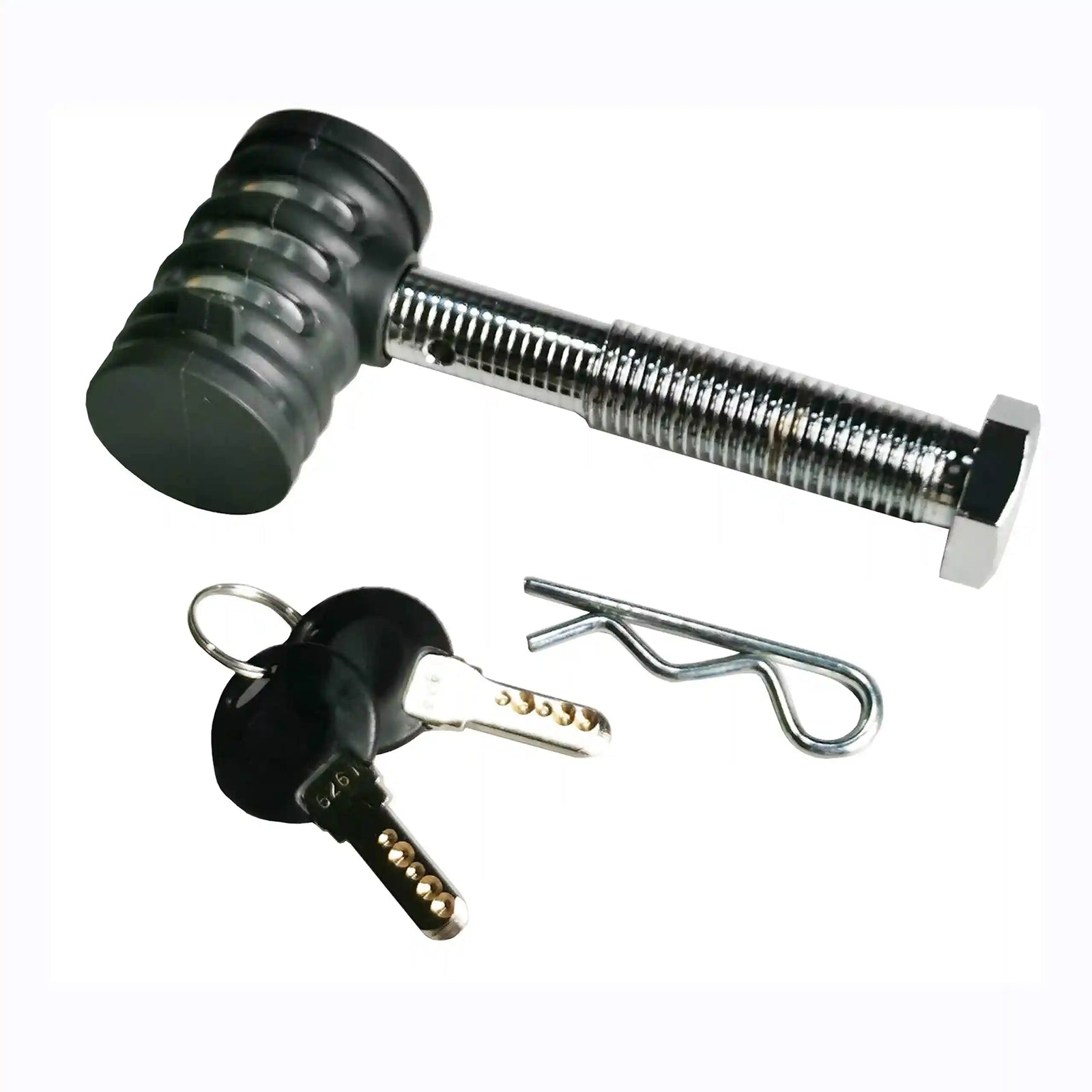 **MaxxHaul 50376 Threaded Hitch Locking Pin – Compatible with MaxxHaul 70210, 50250 & 50606 Bike Racks, M16 Thread for 2