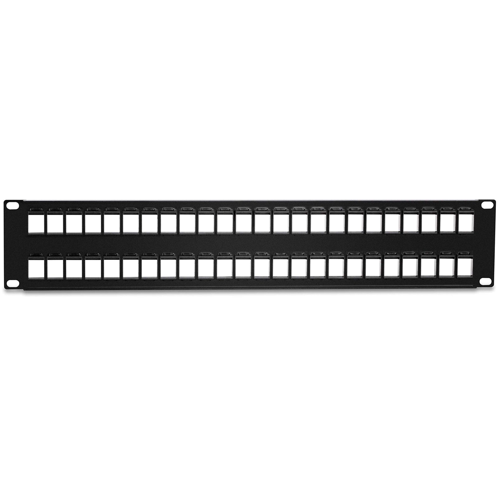 Trendnet 48-Port Blank Keystone Patch Panel – 2U High Density