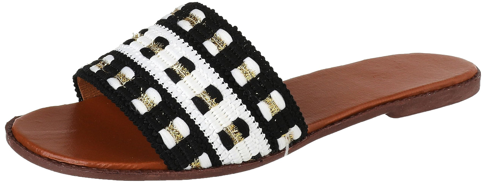 SWAY Flat  Slide Slipper For Women ,Open flat slide design for easy slip-on and removal.